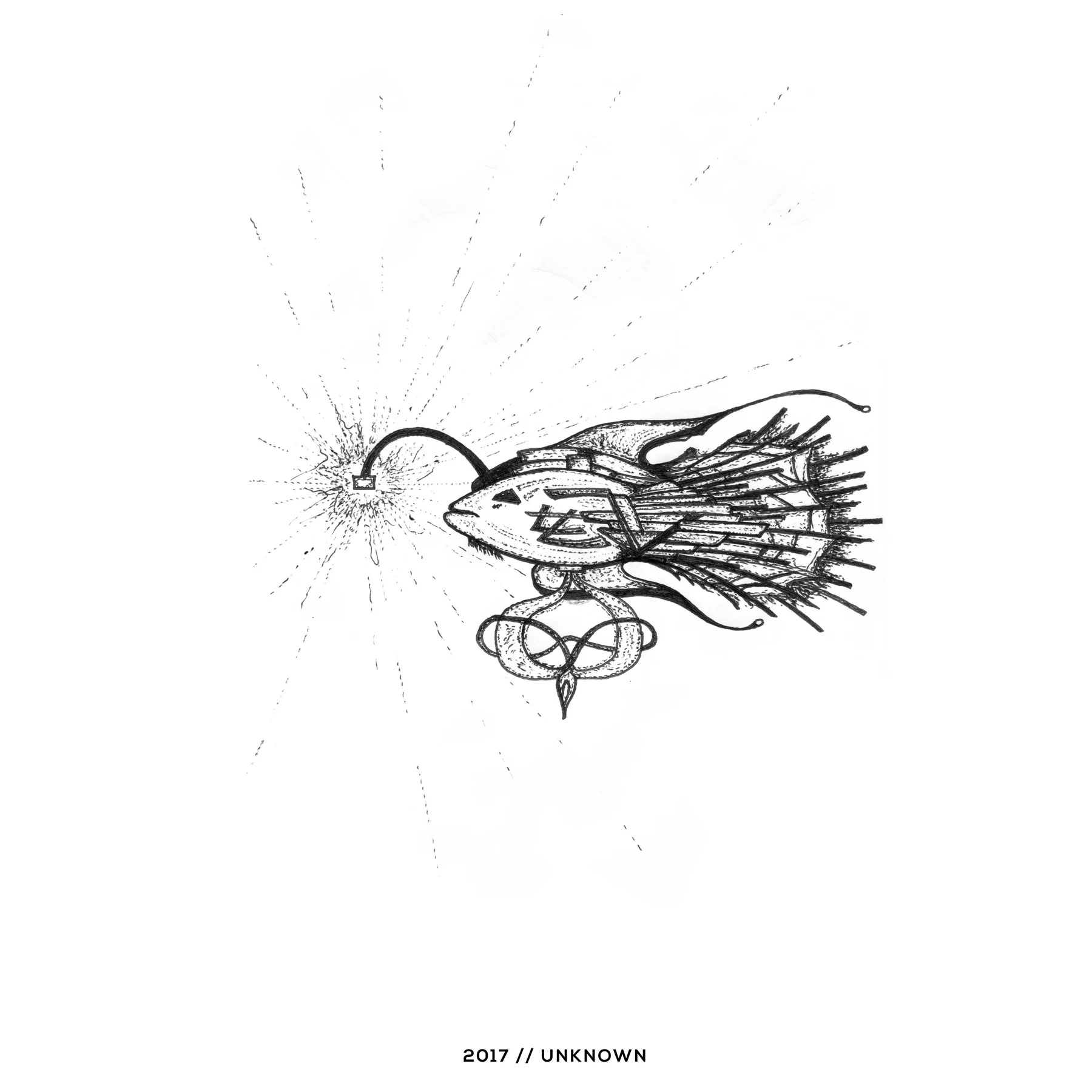 Ink drawing — untitled